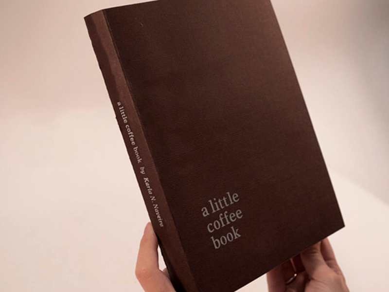 Đóng sách lò xo a little coffee book 01 | KALAPRESS.VN