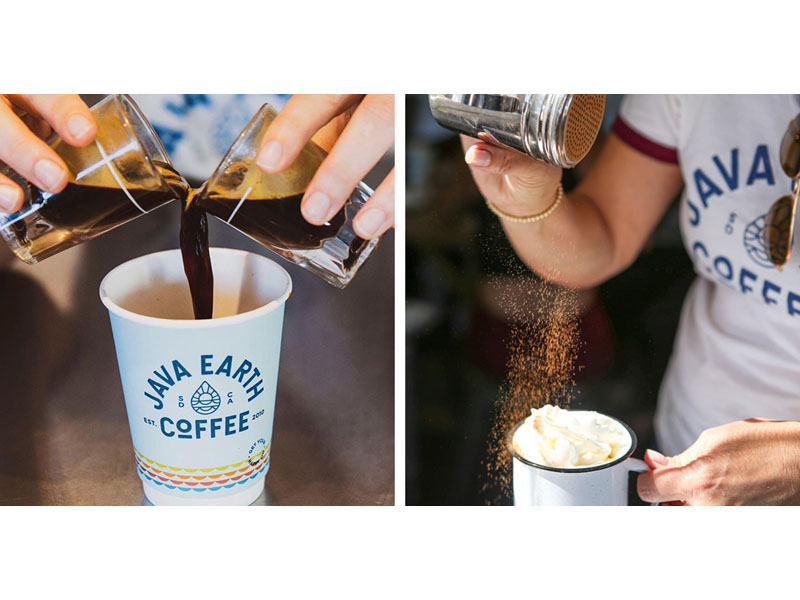 Hình ảnh thương hiệu cà phê Java Earth 1 | in Kalapress