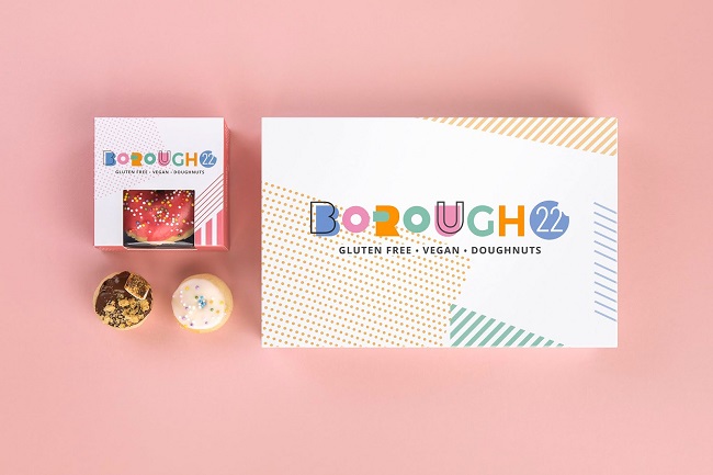 Bộ nhận diện thương hiệu vui nhộn của Borough22 Bakery