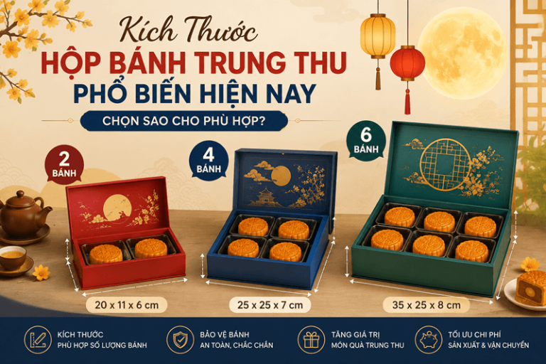 Kích Thước Hộp Bánh Trung Thu Phổ Biến Hiện Nay – Chọn Sao Cho Phù Hợp?