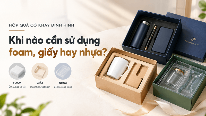 Khay định hình thực sự có vai trò gì trong hộp quà cao cấp?